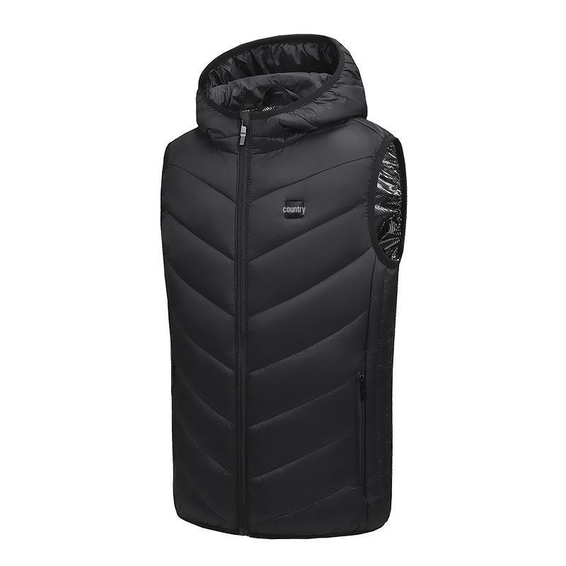 Детский электрический обогревательный жилет: Интеллектуальное устройство для обогрева всего тела с десятью зонами нагрева для использования на открытом воздухе.