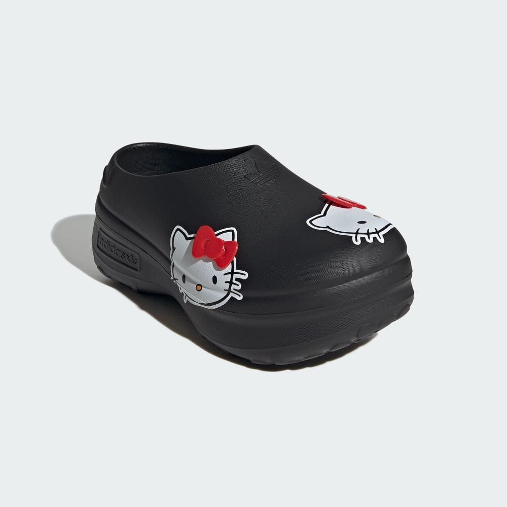 Adidas Туфли-мюли ADIFOM STAN SMITH HELLO KITTY Core Black Sandals Clog Unisex ORIGINALS IH0280 Core Black/Red/Footwear White