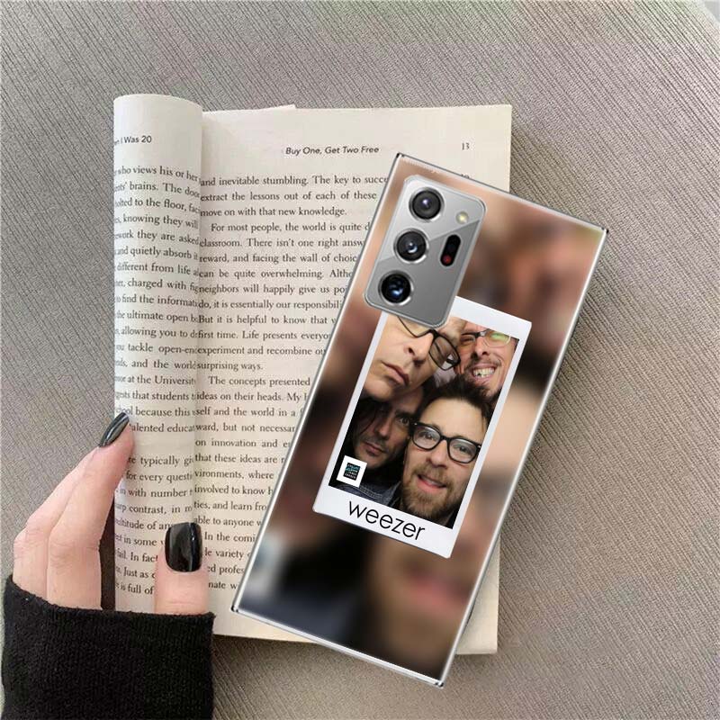 Чехол для телефона Band W-Weezer для Samsung Galaxy S25 Edge S24 S23 FE S22 S26 Ultra S21 S20 S10 Plus Capa Мягкий
