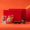 Haofeng 2025 Year of the Snake Lucky Bag Piggy Bank & Tea Set Gift Box