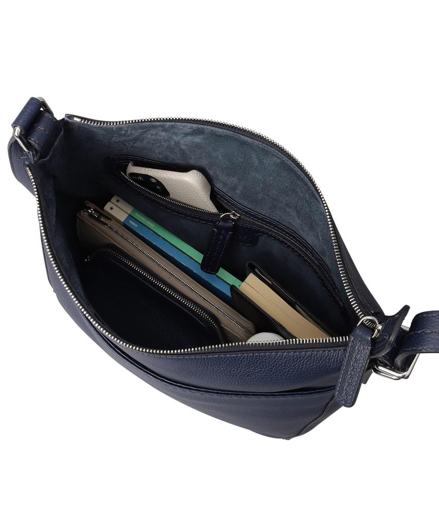 Сумка через плечо Кожаная сумка через плечо M 2WAY Натуральная кожа P2535430 Silent [Hirofu] [Duo CMH] Женская (295) 02(B5)