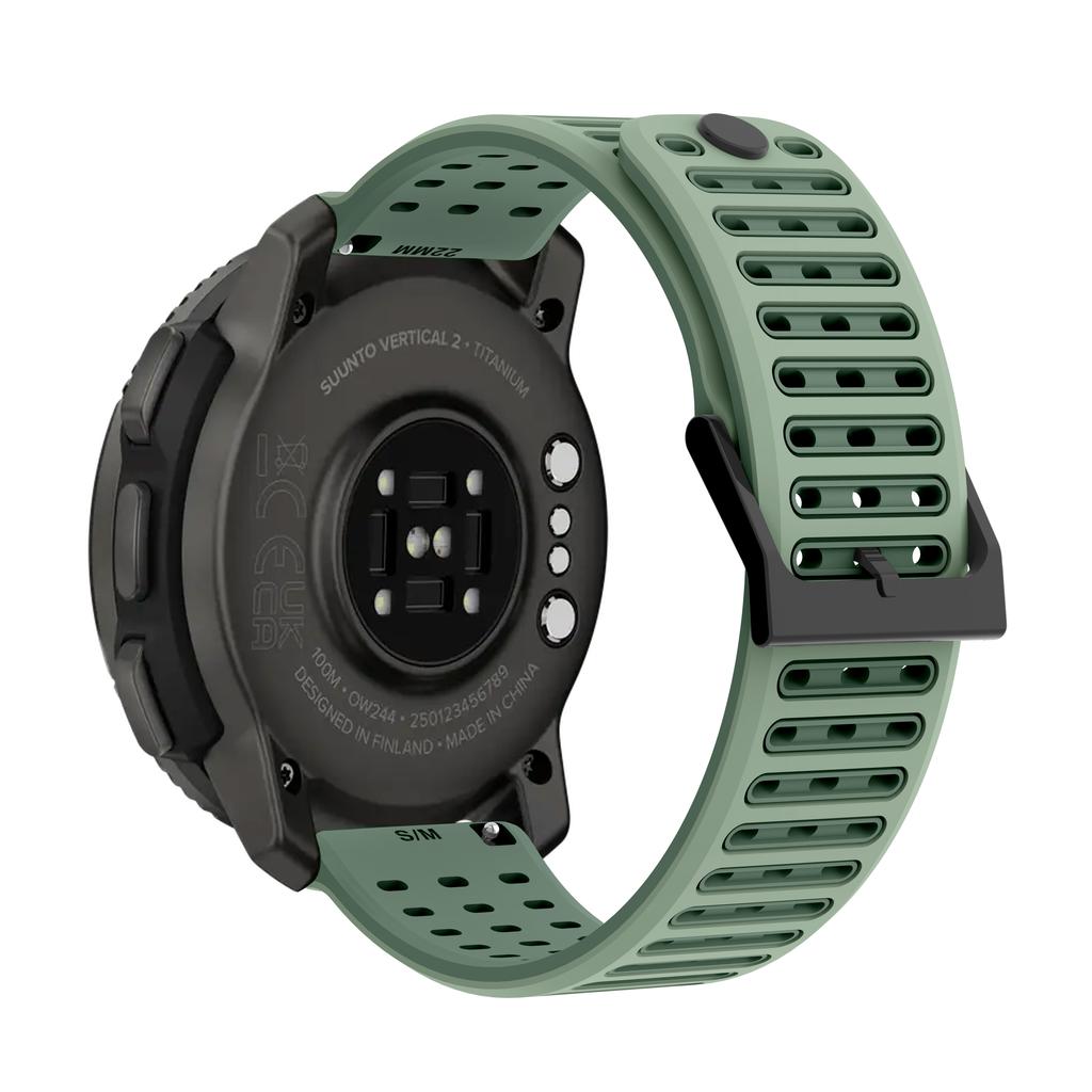 Силиконовый ремешок 22 мм для Suunto 5 9 Peak Pro/RACE S/Run/Ocean 1:1 Официальный ремешок для часов Suunto Vertical 2 Браслет