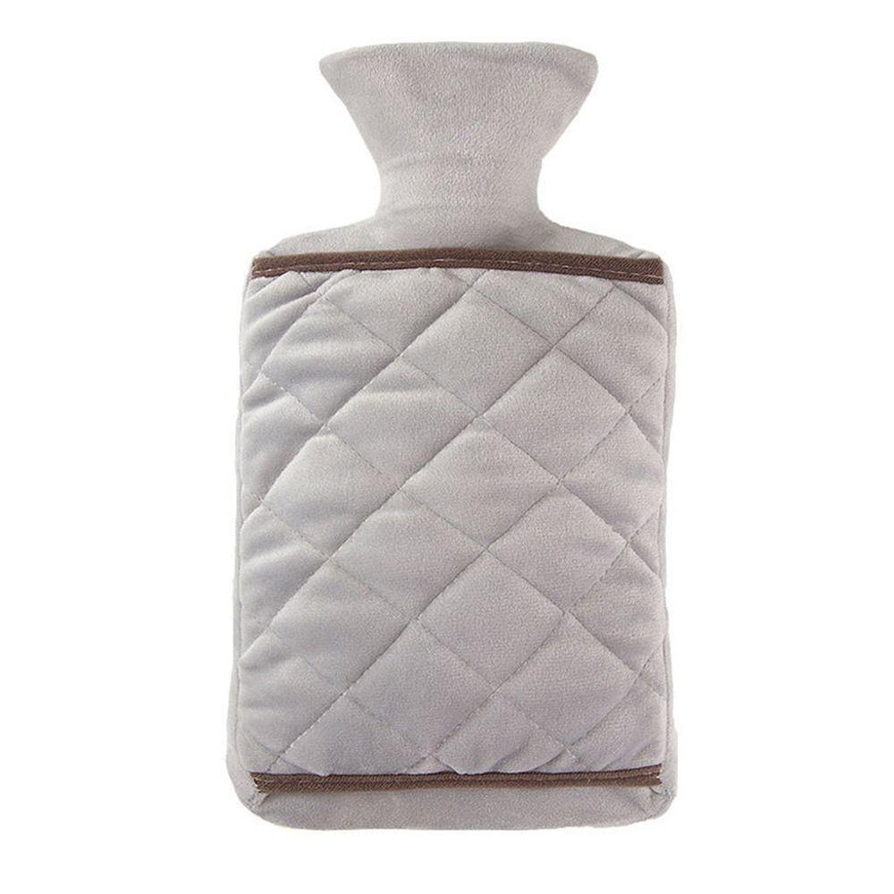 Warmer Rubber Heat Preservation Covers Thickened Crystal Velvet Hot Water Bag Sleeve Warm Water Bag