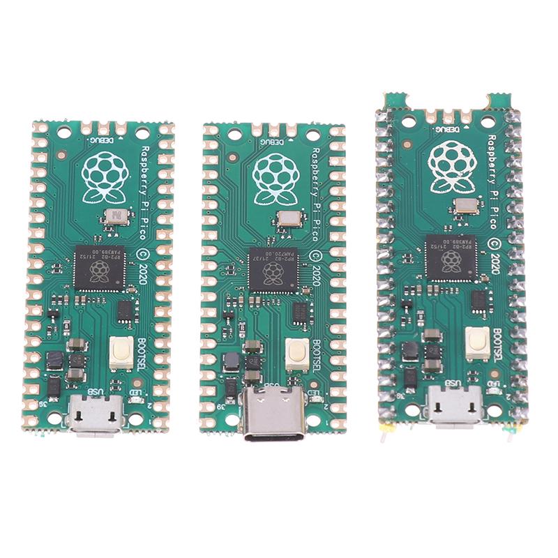 Плата Raspberry Pi Pico Rp2040 Type-C / Micro Двухъядерный 264 КБ Arm Низкое энергопотребление Высокопроизводительный Процессор Cortex-M0+