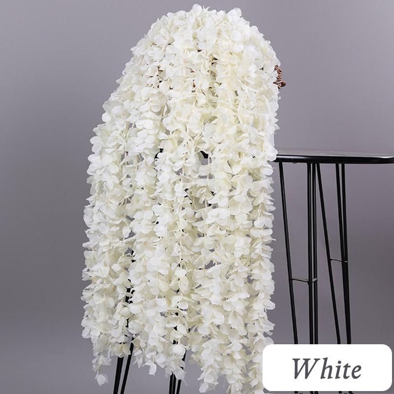 10 шт./упак. 90 см искусственные вишни в цвету лозы шелковые цветы сакуры для вечерние свадебные украшения потолка поддельные гирлянды