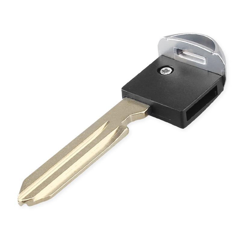 KEYYOU 10Pcs For Nissan Infiniti Alitma Armada Cube EX35 M35 M45 Remote Car Smart Key Keyless Emergency ert Uncut Blank Blade