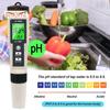 Высокоточный цифровой водородный измеритель качества воды - водонепроницаемая портативная ручка-тестер PH