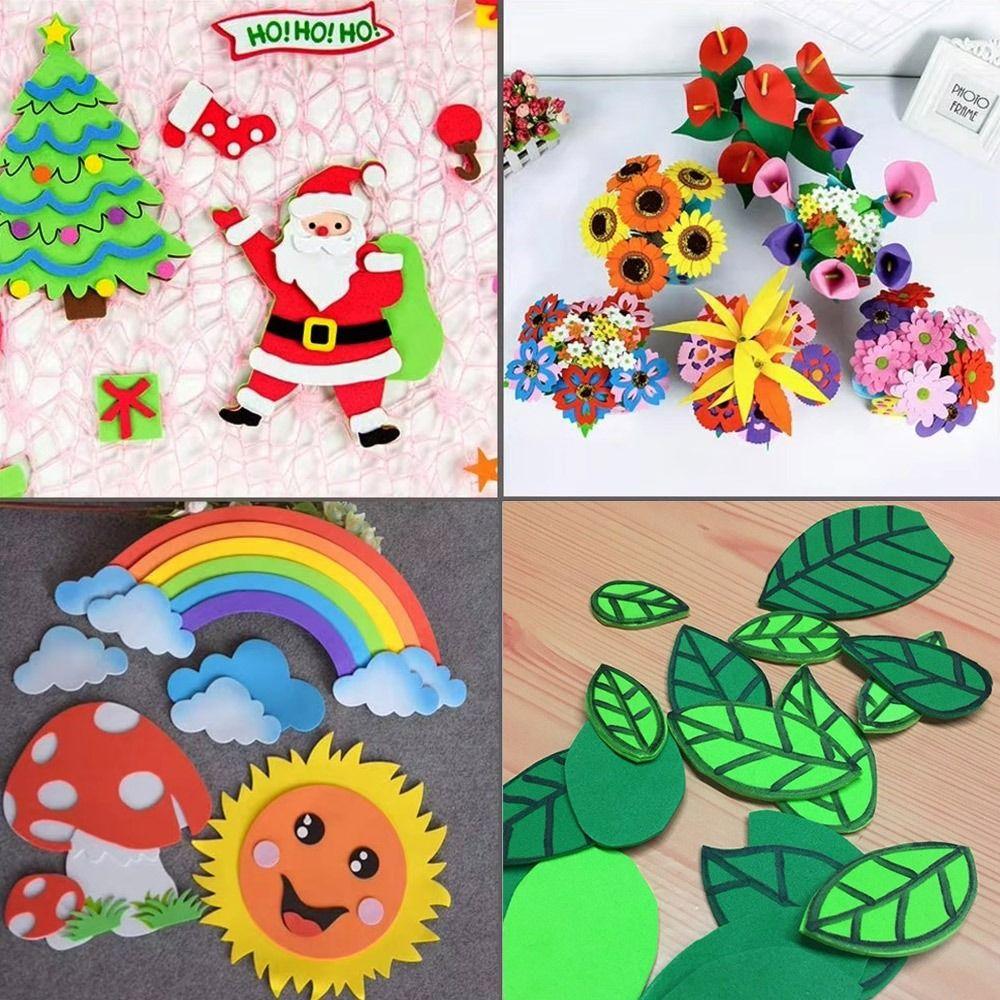 1 мм Губчатая бумага EVA DIY Cut Paper Новая ПЭ Бумага Дети Малыш