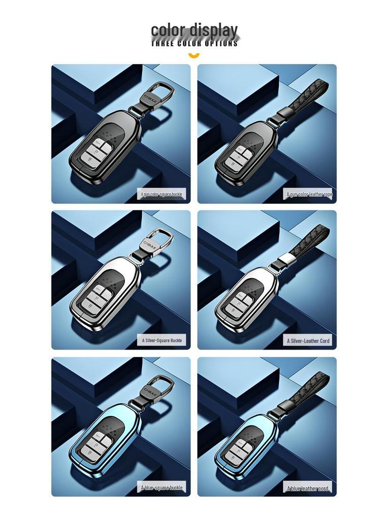 Комплект корпуса и пряжки для ключа-брелока Honda для CR-V, Accord, Avancier, Elysion, Civic