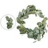 Artificial Hanging Eucalyptus Vine Leaves Garland Party Photo Props Home Decor