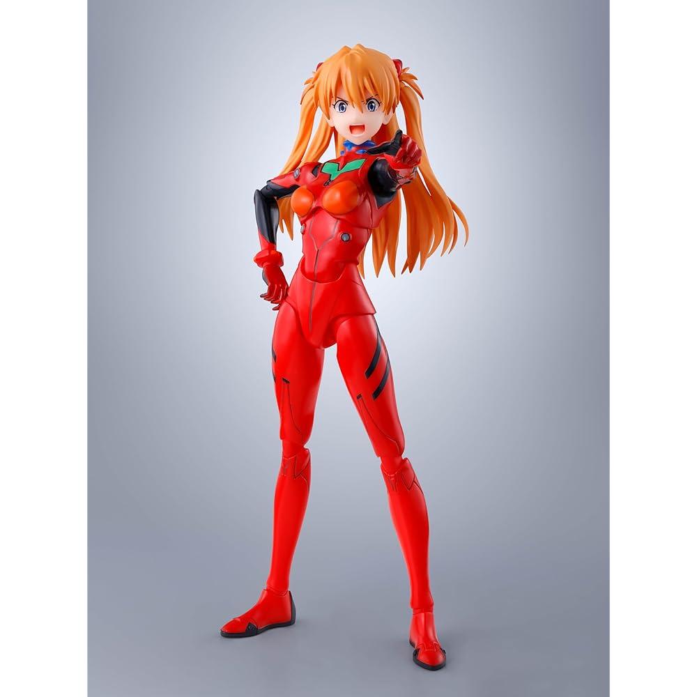 НАРОДЫ ТАМАШИИ SH. Figuarts Евангелион Аска Лэнгли 135 мм ПВХ АБС Окрашенная Экшн-фигурка