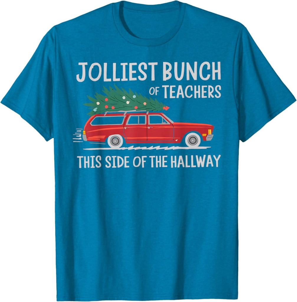 Jolliest Bunch Of Teachers This Side Of The Hallway Unisex T-Shirt