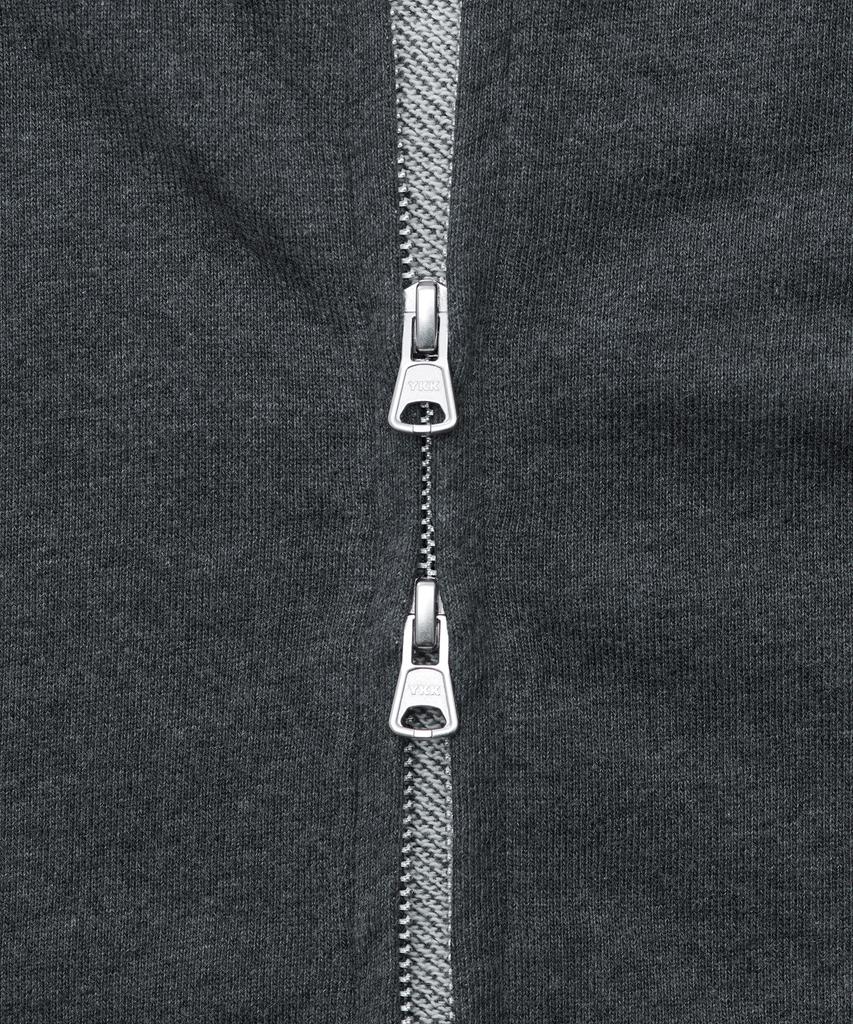 Musinsa Standard Hooded Sweat Zip-Up [Charcoal Gray]