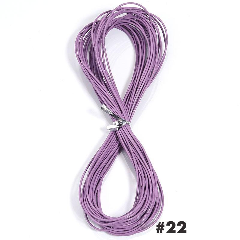 10 ярдов 1,5 мм круглый кожаный шнур из коровьей кожи Материал для изготовления ювелирных изделий Ручной работы Браслетов Для изготовления ювелирных изделий Фурнитура Шнуры для рукоделия