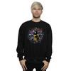 DC Comics Mens Aquaman Circular Crest Sweatshirt