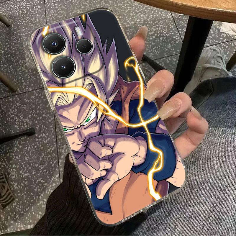 Dragons Balls Case For Xiaomi Redmi Note 15 14 13 12 11 10 Pro Plus Vegeta Goku Anime Cover For Redmi 15C 15 14C 13C Phone Cases