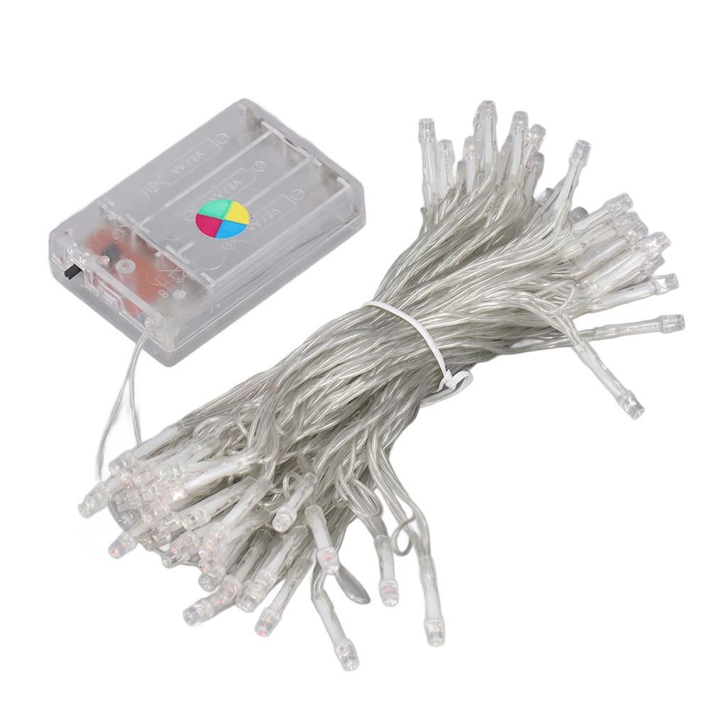 Светодиодные уличные гирлянды Мягкое освещение Безопасные Гибкие Разноцветные гирлянды Декор на Рождество