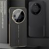 Чехол для телефона Huawei Mate 60 50 Pro Роскошный гальванизированный кожаный Чехол с защитой камеры Жесткий чехол для Huawei Mate 40 30 Pro Чехол