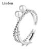 Классическое кольцо Lindon из медного сплава с цирконием, женские ювелирные изделия, свадебный подарок для вечеринки