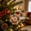 Seasonal Office Hotel Decorations Christmas Acrylic Hanging Ornament, Double Side Printed 250th Anniversary Pendant Indoor Outdoor Xmas Party Supplies