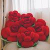Rose Flower Cushion Soft Pillow Cushions for Decorative Sofa Stuffed Rose Sitting Cushion Valentine's Day Gifts Home Decoration