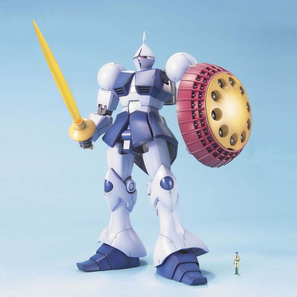 Пластиковая модель MG Mobile Suit Gundam Gyan YMS-15 в масштабе 1/100 с цветовой кодировкой