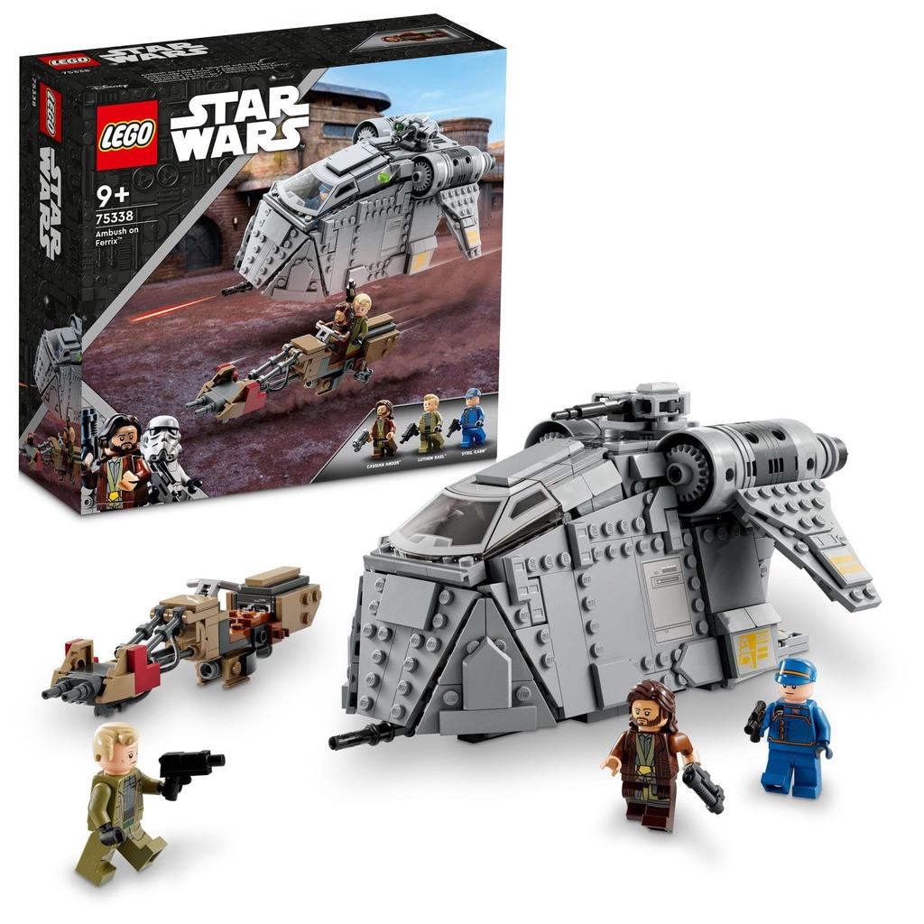 LEGO Star Wars Ambush On Planet Felix 75338 Toy Block Christmas Present Present Space House Boys Ages 9 and Up (TM)