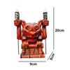 Decoration Retro Resin Tili Sculpture Hawaii Totem Tiki Figure Statue Torch Luminous Water Cup