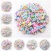 High-quality New Wholesale 100 Pcs/6mm Acrylic Beads Letter DIY Crafts For Jewelry Making Fashion Necklace Bracelet