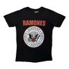 Ramones Unisex Adult Hey Ho Red Block Text T-Shirt