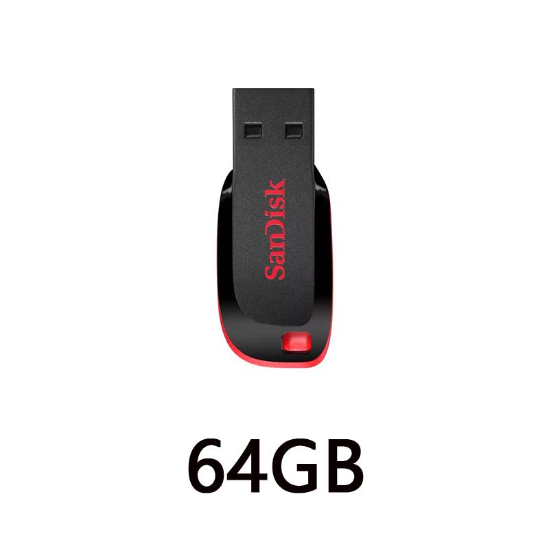 SanDisk Флэш-накопитель Cruzer Blade USB2.0 8–128 ГБ
