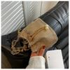 Bucket Bag Korean Version Western Style Chain Shoulder Crossbody, Armpit Water Drill Drawstring Bag