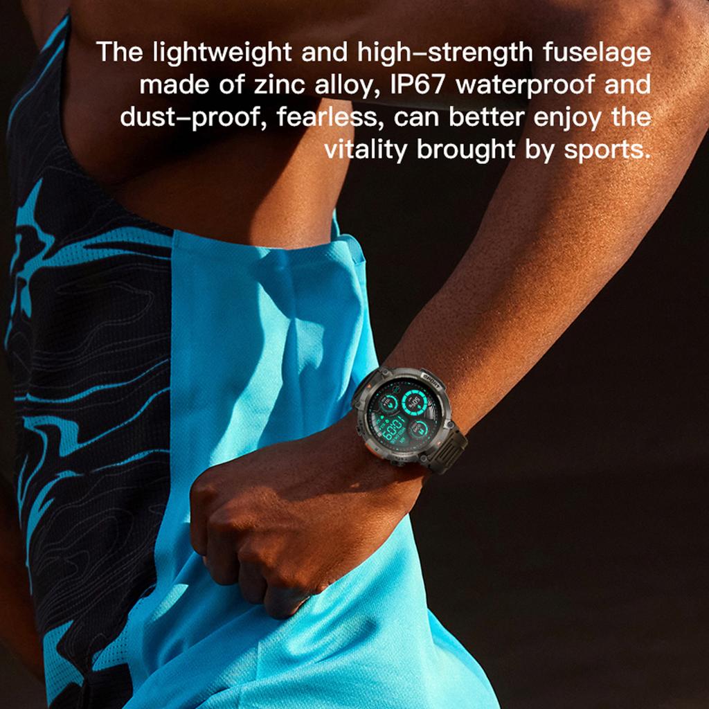 S100 1.45-inch Display Bluetooth-compatible Call Fitness Smart Watch with Light