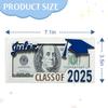 Персонализированный держатель для денег на выпускной 2025, Деревянный ящик-открытка для выпускного с индивидуальным именем, Держатель для наличных, Подарки на выпускной 2025