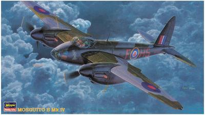 Hasegawa RAF Mosquito B Пластиковая модель CP17 1/72 Mk.IV