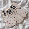 Чехол для телефона iPhone 16 15 14 13 12 11 Pro Max iPhone 11 13 16 15 14 12 Чехол для телефона в цветной горошек