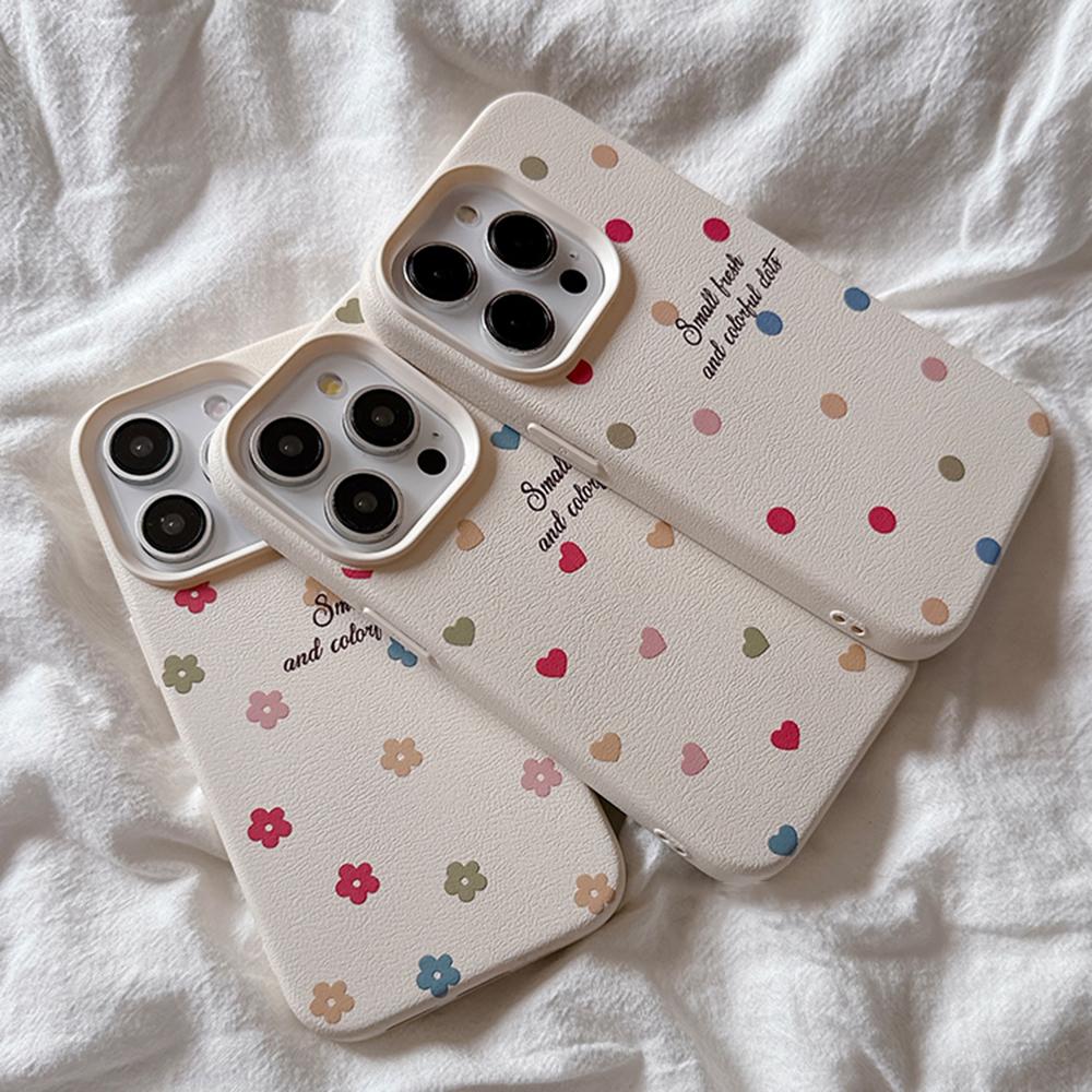 Чехол для телефона iPhone 16 15 14 13 12 11 Pro Max iPhone 11 13 16 15 14 12 Чехол для телефона в цветной горошек