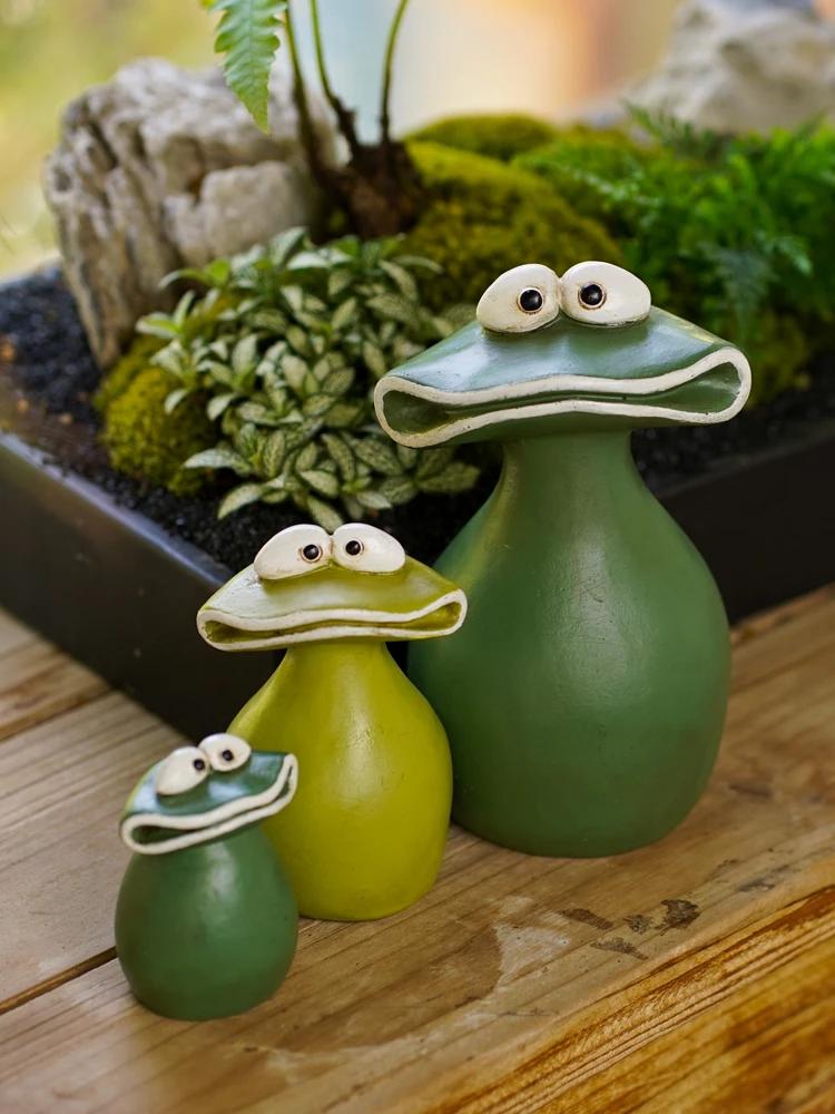 Flower Pot Resin Material Creative Cartoon Big Garden Balcony Micro Landscape Animal Desktop Decoration Pastoral Home Ornament