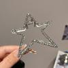 2023 New Metal Hair Claw Clip Korean Geometric Moon Star Hair Crab Clips Hairpins For Women Hair Jewelry Accessories Headwear