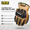 Перчатки Mechanix Wear M-Pact Leather F9360° с защитой от порезов