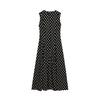TAOP&ZA Women's Elegant Polka Dot Midi Dress