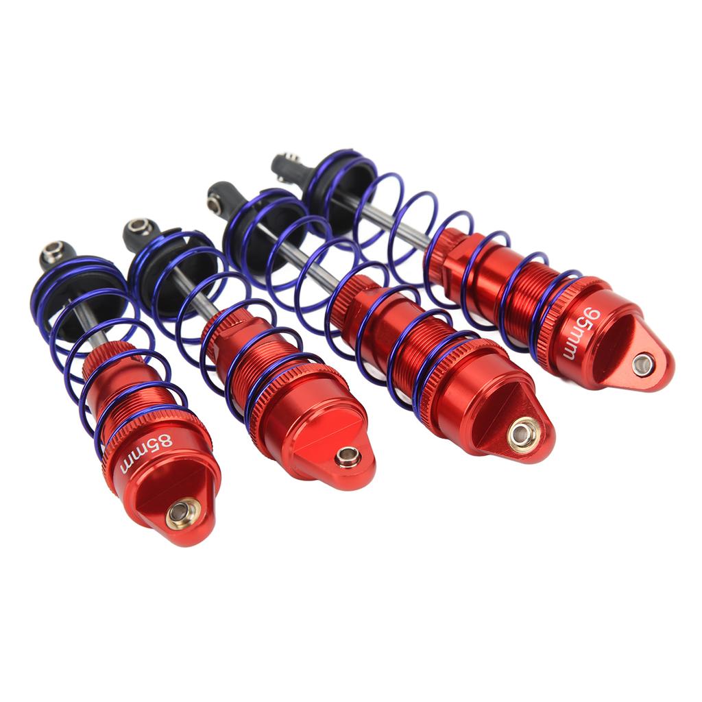 RC Shock Absorber Front Rear Aluminum Alloy Upgrade Parts RC Spring Damper for HSP for Traxxas 1 10 RC Car Red