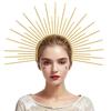 Sun God Halo Headband Star Tiara Headdress Fashion Halloween Headband Ladies/Girls