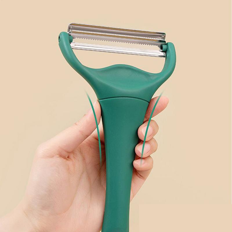 Cabbage Slicer Shredder Handheld Double-headed Potato Peeler Stainless Multi-function Vegetable Cucumber Chopper For Kitchen