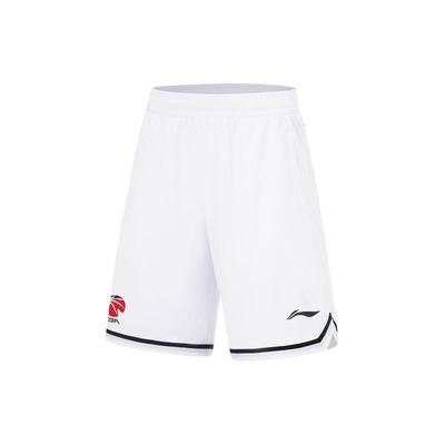 Li Ning Jimmy Butler быстросохнущие прохладные эластичные спортивные баскетбольные шорты мужские шорты белые AAPU209-4