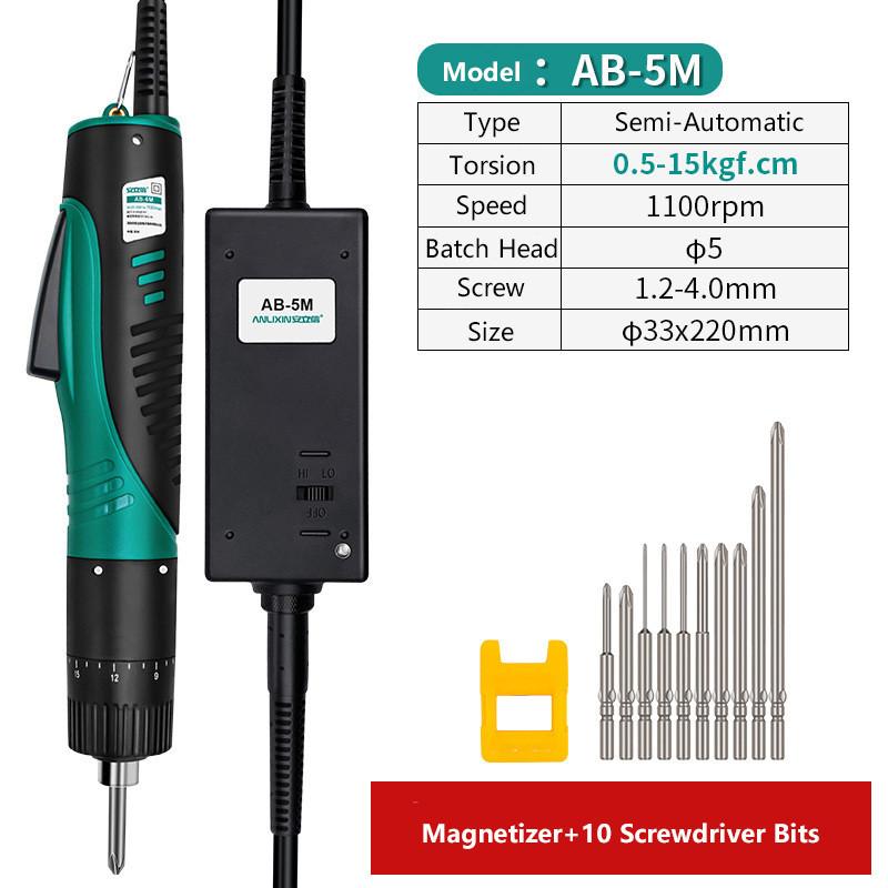 High Torque Electric Screwdriver Set Industrial Precision Power Tools Mini Electric Screwdriver Kit With Spring Balancer 370x160x120mm