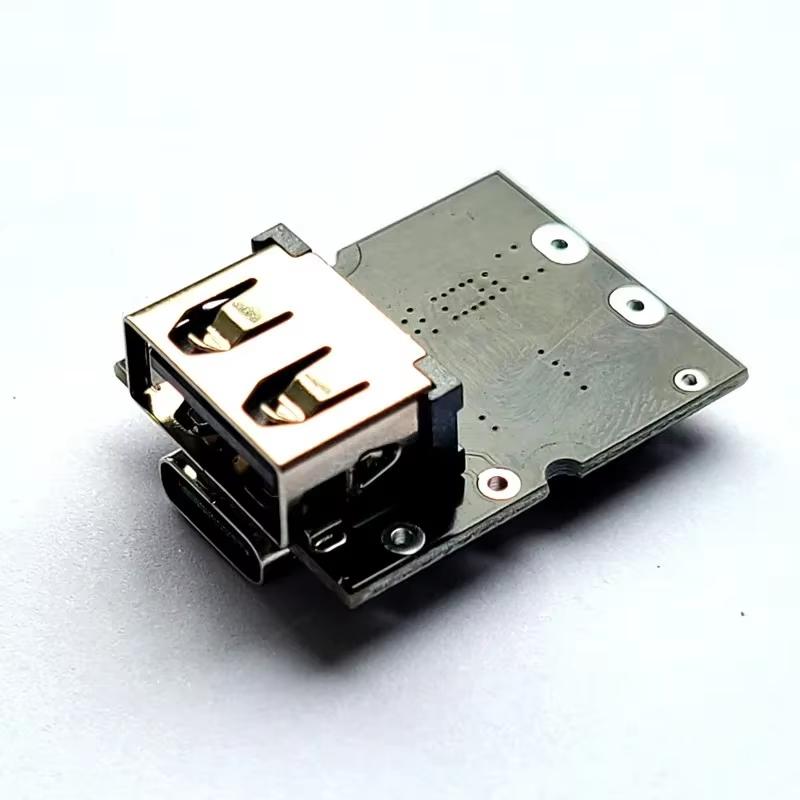 1 Комплект Плата Защиты Зарядки Тип-C Usb 5V 2A Модуль Заряда Разряда Повышающий Преобразователь Питание 4.2V 4.35V Литиевая Батарея 18650