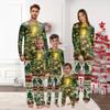 Christmas Print Family Outfit Long Sleeve Top + Pants Set Family Outfit