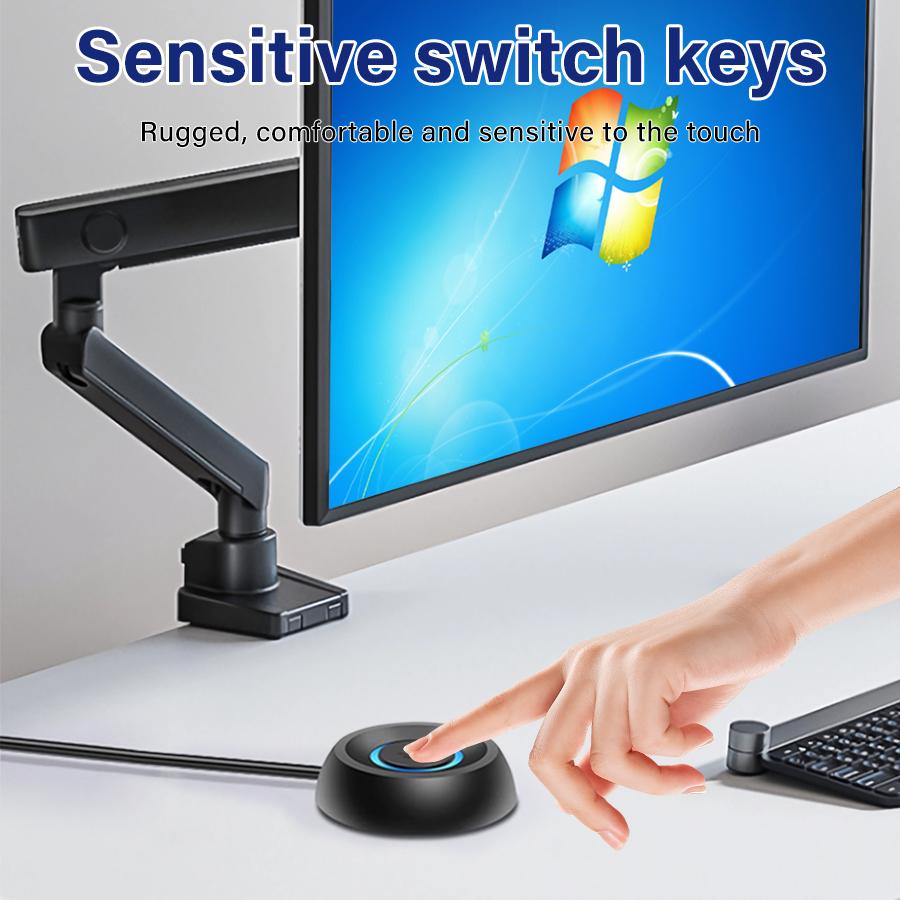 Настольный компьютер Кнопка питания 1,8 м Светодиодная подсветка Материнская плата ПК Внешняя кнопка включения/выключения питания Кабель-удлинитель Кнопка запуска