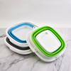 Outdoor Foldable Bucket Portable Plastic Bucket Collapsible Camping Fishing Buckets Car Wash Bucket Household Items